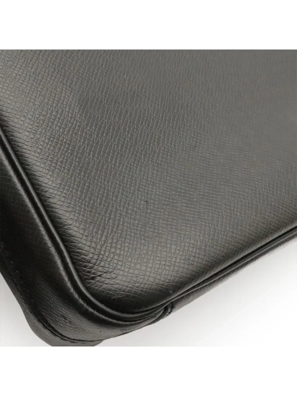 Louis Vuitton Taiga Roman PM Shoulder Bag Crossbody Leather Ardoise Black